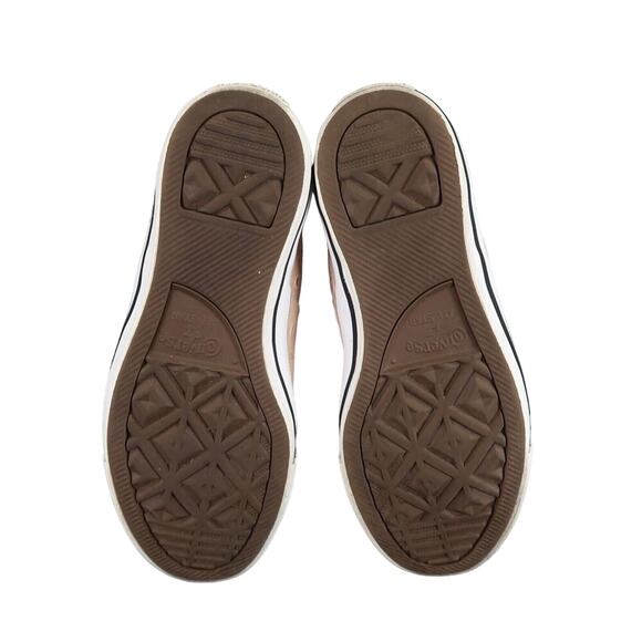 Converse Shoes Womens 7 Sneakers Chuck Taylor All Star Madison Leather Pink Low - Picture 9 of 14